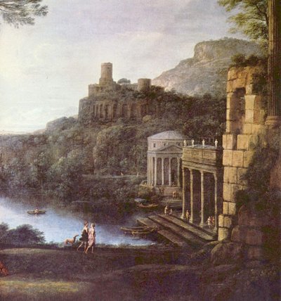 Landscape with the Nymph Egeria and King Numa by Claude Lorrain